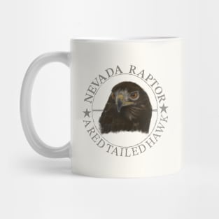 Nevada Raptor, A Red Tailed Hawk Version 3.0 Mug